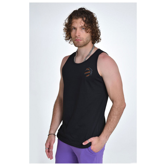 Target Ανδρική αμάνικη μπλούζα Top Single Jersey "Basket" Target Ανδρική αμάνικη μπλούζα Top Single Jersey "Basket"